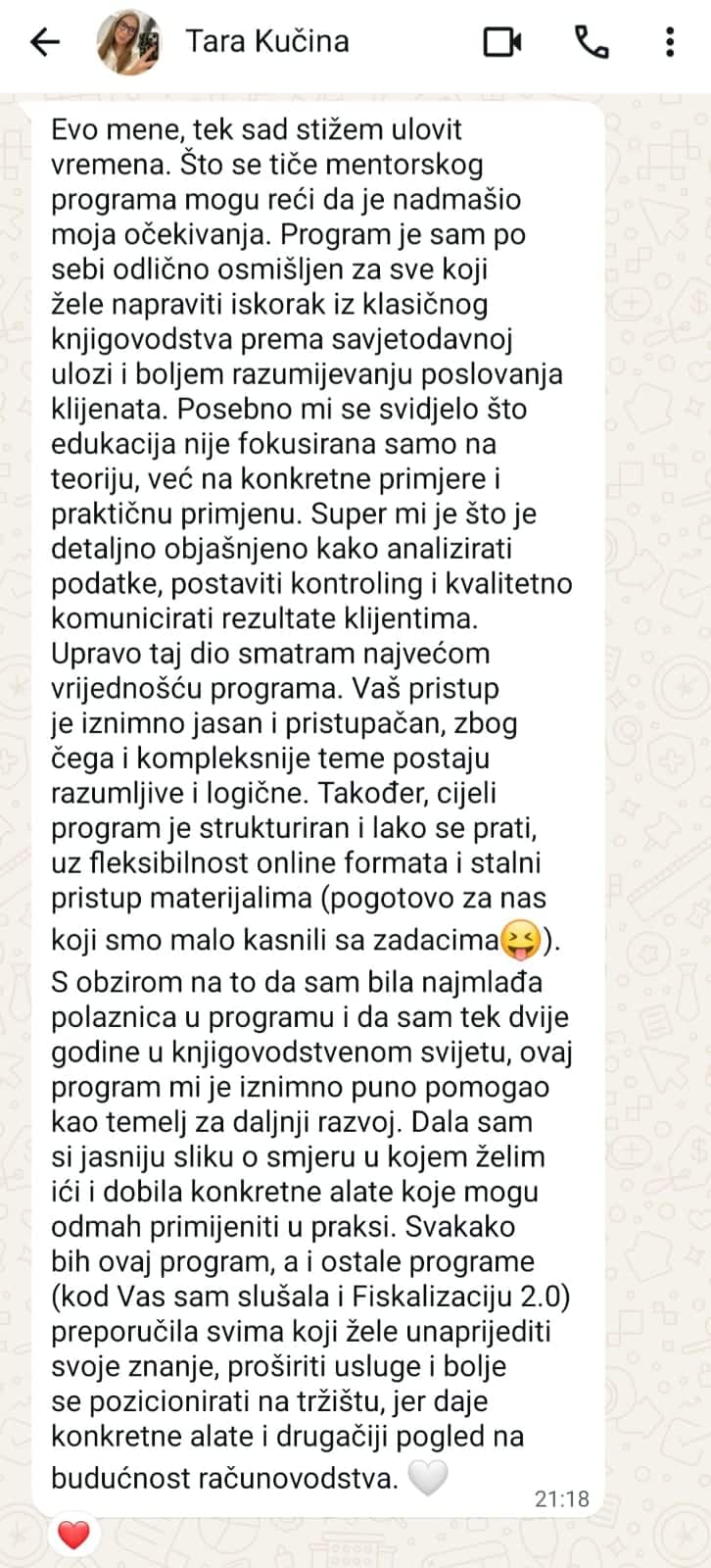 Tara Kučina - recenzija